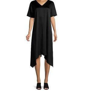 NWT - Eileen Fisher V Neck Asymmetrical Dress
